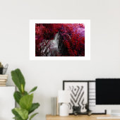 Poster Magenta (Bureau à domicile)