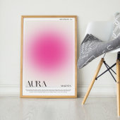 Poster Magenta Aura