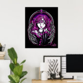 Poster Magenta Guardian Angel (Bureau à domicile)