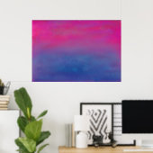 Poster Magenta Sky (Bureau à domicile)