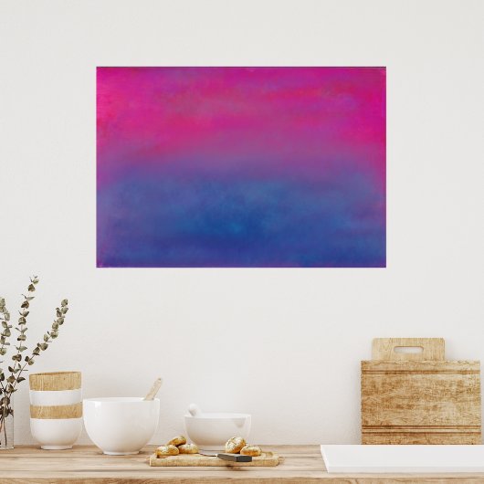 Poster Magenta Sky (Cuisine)