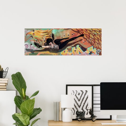 Poster Maggie Te Tuera ! (Bureau à domicile)