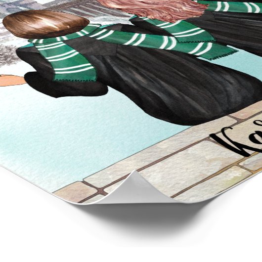 Poster Magic Castle Wizard Portrait, Assistants Imprimer (Coin)