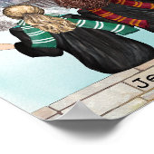 Poster Magic Castle Wizard Portrait, Assistants Imprimer (Coin)