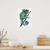 Poster Magic Chameleon (Cuisine)