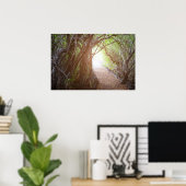 Poster Magic forest in the morning (Bureau à domicile)