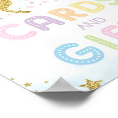 Poster Magic Gold Unicorn /Cartes & Cadeaux Anniversaire (Coin)