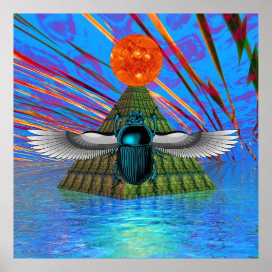 Poster Magic Scarab (Devant)