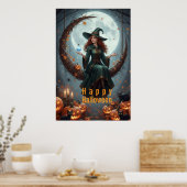 Poster Magic Sorcery Halloween Family (Cuisine)