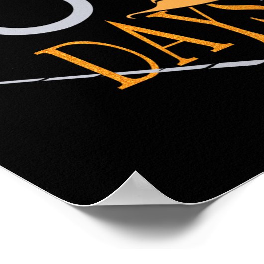 Poster Magical Days Of School 100th Day Teacher Students (Coin)