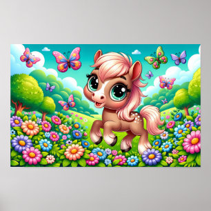 Poster Magical Meadow : The Playy Pony Nursery Children