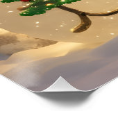 Poster Magical Snowman Christmas Lights (Coin)