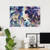 Poster Magicien (Bureau à domicile)