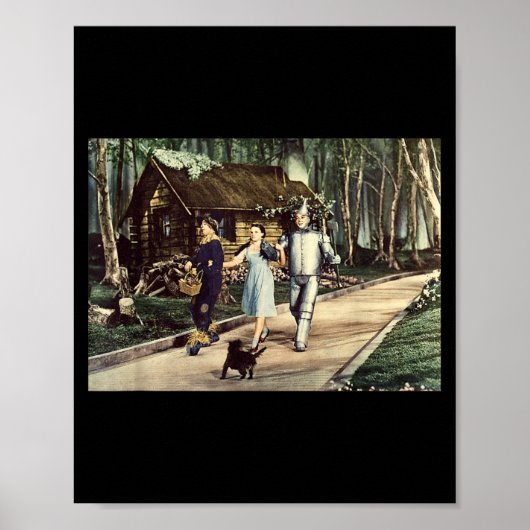 Poster Magicien de la route de brique Oz Tin Man Ecrow Do (Devant)