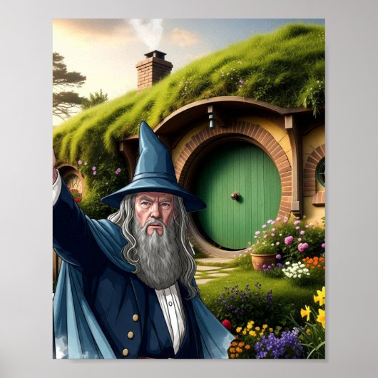 Poster Magicien de Trump (Devant)