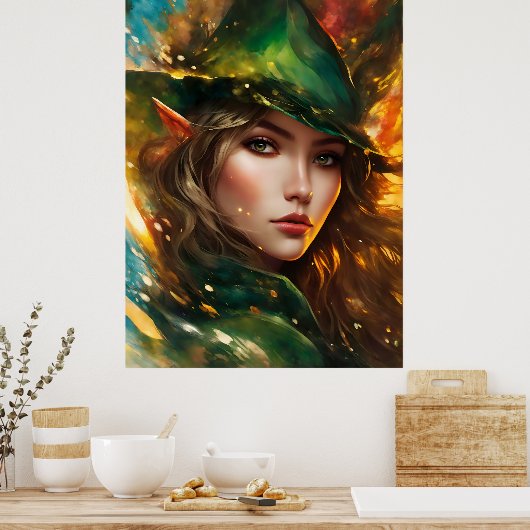 Poster Magicien d'elfe (Cuisine)