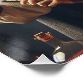 Poster Magicien Dragon Fantasy Art (Coin)