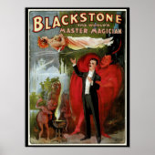 Poster Magicien maître Blackstone (Devant)