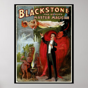 Poster Magicien principal de Blackstone