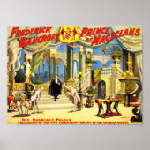 Poster Magicien vintage Frederick Bancroft (Devant)
