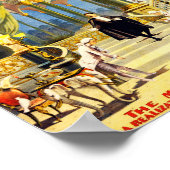 Poster Magicien vintage Frederick Bancroft (Coin)