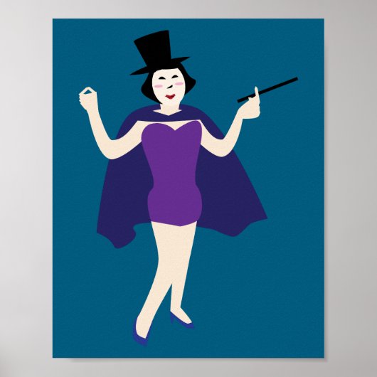 Poster Magicienne (Devant)