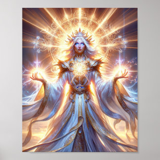 Poster Magicienne de la lumière