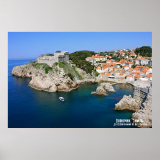 Poster Magie à Dubrovnik