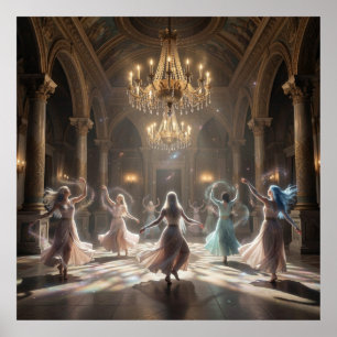 Poster Magie Ancienne : La Valse Cosmique