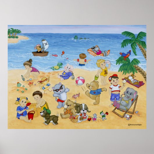 Poster Magie balnéaire (Devant)