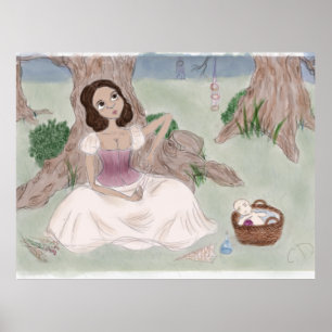 Poster Magie blanche