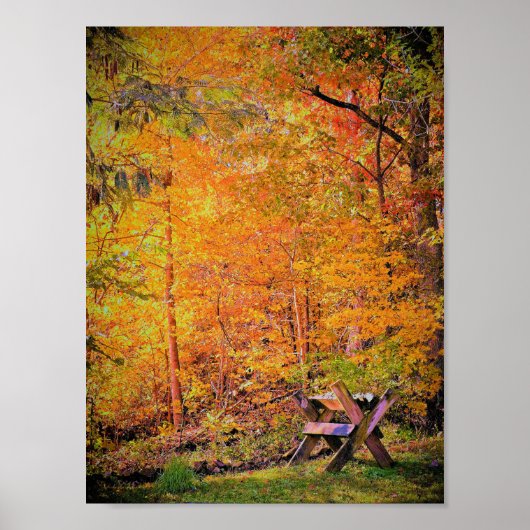 Poster Magie d'automne (Devant)