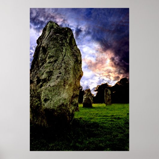 Poster Magie d'Avebury (Devant)