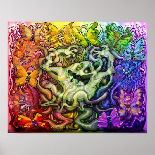 Poster Magie de fantôme interconnectée (Devant)