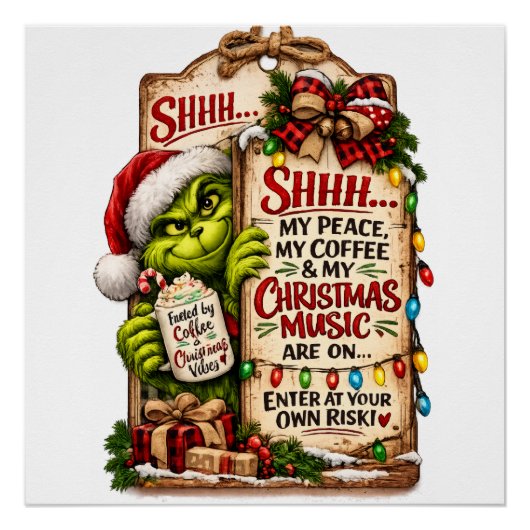 Poster Magie de Noël (Devant)