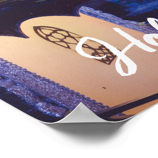 Poster magie de Noël (Coin)