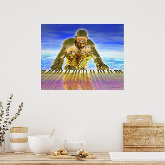 Poster Magie du clavier (Cuisine)