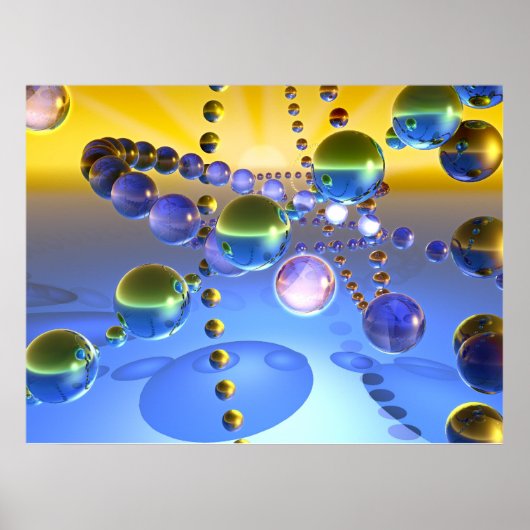 Poster Magie du marbre (Devant)