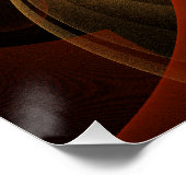 Poster Magie du matin Art Abstrait (Coin)