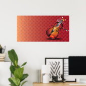 Poster Magie du violon (Bureau à domicile)