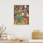 Poster Magie gauchiste - Réveil de l'idiot innocent (Cuisine)