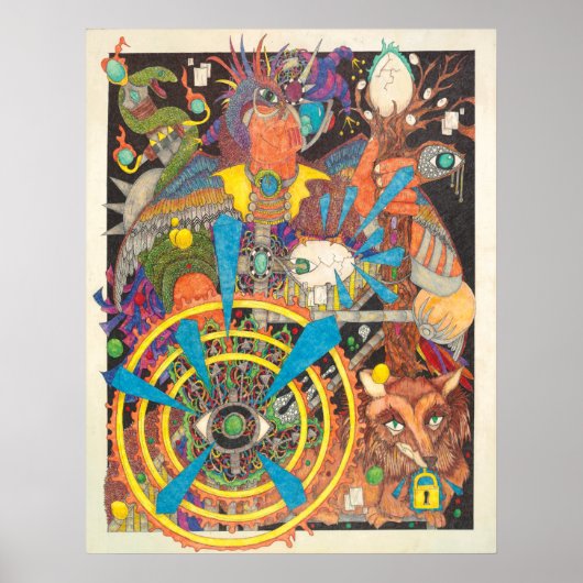 Poster Magie gauchiste - Réveil de l'idiot innocent (Devant)