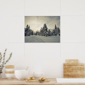 Poster Magie hivernale (Cuisine)