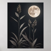 Poster Magie Minimaliste Lune (Devant)