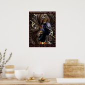 Poster Magie noire dorée (Cuisine)