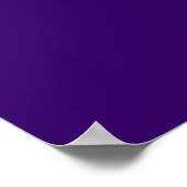 Poster Magie violette Kokopelli (Coin)