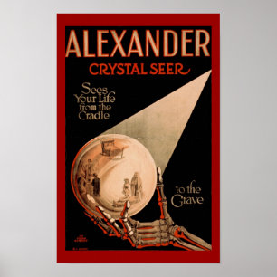 Poster magique Alexander Crystal Seer