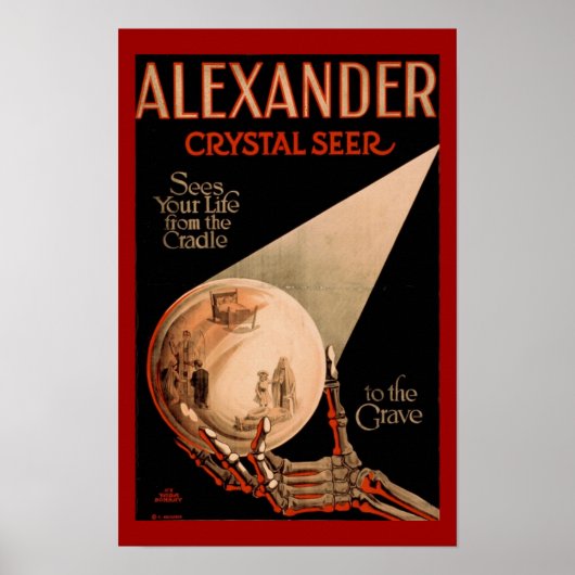 Poster magique Alexander Crystal Seer (Devant)
