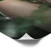 Poster Magique Belle nature Fée de la forêt (Coin)