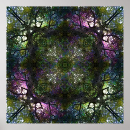 Poster magique de l'arbre 20" x 20" (Devant)